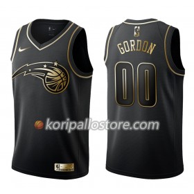 Orlando Magic Aaron Gordon 00 Nike Musta Golden Edition Miesten Pelipaidat Swingman 